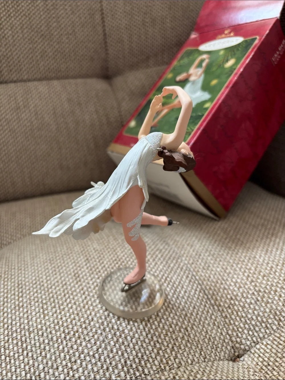 Peggy Flemming Christmas ornament from Hallmark